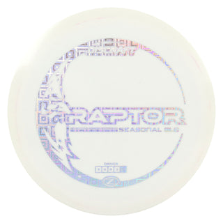 Discraft Disc Golf Glo Z Raptor Distance Driver 9/4/0/3 Glow/Cubic Prisms 167-169g