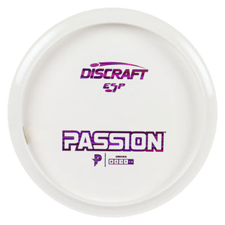 Discraft Disc Golf Paige Pierce ESP Passion Solid White Fairway Driver White/Purple Lines 175-176g