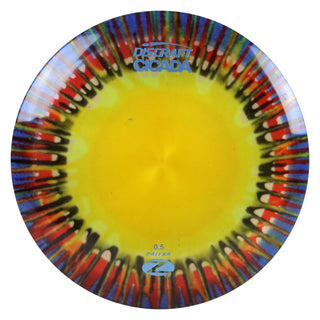 Discraft Disc Golf Z Line Fly Dye Cicada Fairway Driver 7/6/-1/1 Yellow Splat/Slate 170-172g