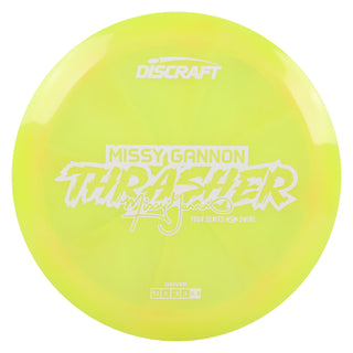 Discraft Disc Golf Missy Gannon 2025 Tour Series Z Swirl Thrasher Driver 12/5/-3/2 Yellow/White 170-172g