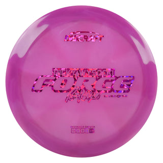 Discraft Disc Golf Ricky Wysocki 2025 Tour Series Z Swirl Force Driver 12/5/0/3 Purple/Magenta Shatter 170-172g
