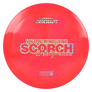 Discraft Disc Golf Valerie Mandujano 2025 Tour Series Z Swirl Scroch Driver 11/6/-2/2 Neon Red/Holo Prisms 173-174g