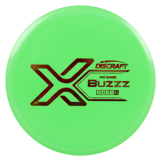 Discraft Disc Golf X Line Buzzz Midrange Disc 5/4/-1/1 Green/Autumn Camo 175-176g