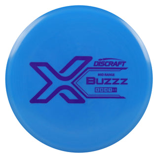 Discraft Disc Golf X Line Buzzz Midrange Disc 5/4/-1/1 Blue/Purple 177-180g