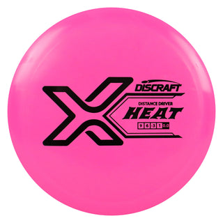 Discraft Disc Golf X Line Heat Distance Driver 9/6/-3/1 Hot Pink/Black 151-154g