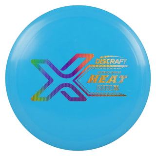 Discraft Disc Golf X Line Heat Distance Driver 9/6/-3/1 Blue/Gold Holo Plate 151-154g