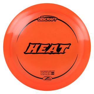Discraft Disc Golf Z Lite Heat Distance Driver 9/6/-3/1 Orange/Black 160 grams