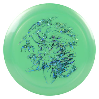 Discraft Disc Golf Paul McBeth Big Z Zeus Distance Driver 12/5/-1/3 Mint/Shamrocks 170-172g