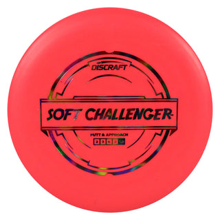 Discraft Disc Golf Putter Line Soft Challenger 2/3/0/2 Red/Jellybean 160-163g