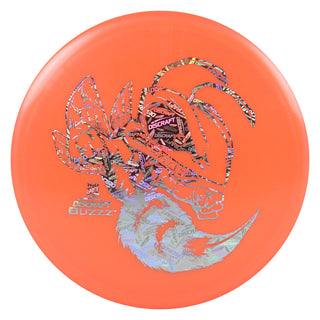 Discraft Disc Golf Big Z Buzzz Midrange Disc 5/4/-1/1 Peach/Discraft Holo 173-174g