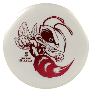 Discraft Disc Golf Big Z Buzzz Midrange Disc 5/4/-1/1 White/Red Holo 167-169g