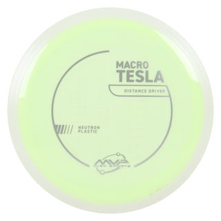 MVP Disc Sports Project Lab Coat Macro Tesla Disc Golf Marker/Thrower - Neutron Pastel Yellow