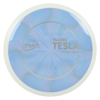MVP Disc Sports Project Lab Coat Macro Tesla Disc Golf Marker/Thrower - Cosmic Neutron Blue Purple