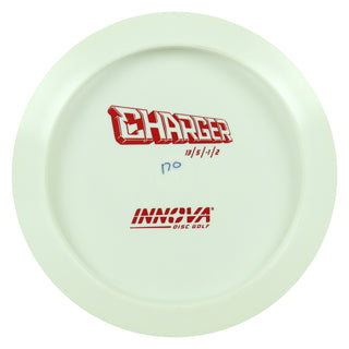Innova Disc Golf Star Charger All White Bottom Stamp Driver 13/5/-1/2 Red 170 grams