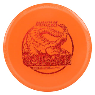 Innova Disc Golf Star Caiman Midrange Disc 5.5/2/0/4 Orange/Red Shimmer 173 grams
