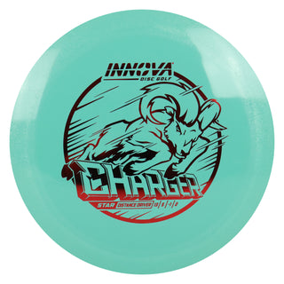 Innova Disc Golf Star Charger Distance Driver 13/5/-1/2 Teal/Red 163 grams