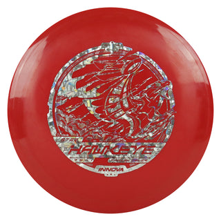 Innova Disc Golf Star Hawkeye Fairway Driver 7/5/-1/1 Red/Holo Camo 171 grams