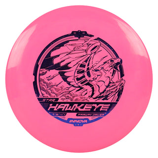 Innova Disc Golf Star Hawkeye Fairway Driver 7/5/-1/1 Pink/Indigo 173 grams