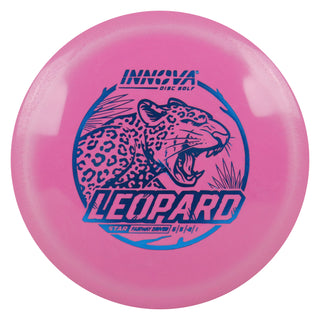 Innova Disc Golf Star Leopard Fairway Driver 6/5/-2/1 Dark Pink/Blue 158 grams