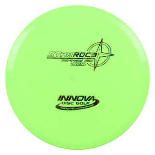 Innova Disc Golf Star Roc3 Midrange Disc 5/4/0/3 Neon Green/USA 167 grams