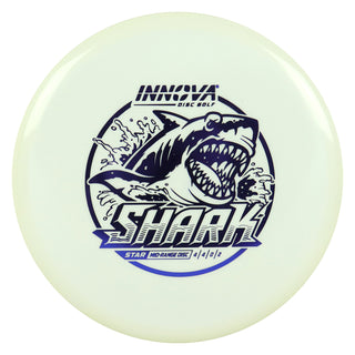 Innova Disc Golf Star Shark Midrange Disc 4/4/0/2 White/Purple 168 grams