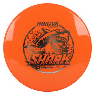Innova Disc Golf Star Shark Midrange Disc 4/4/0/2 Orange/Silver 175 grams