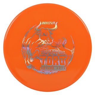 Innova Disc Golf Star Toro Midrange Disc 4/2/1/3 Orange/Silver 171 grams