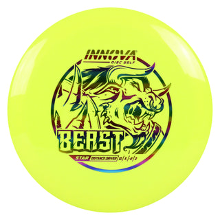 Innova Disc Golf Star Beast Distance Driver 10/5/-2/2 Lemon/Rainbow 173 grams