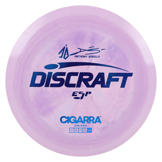 Discraft Disc Golf Anthony Barela Signature ESP Cigarra Fairway Driver 7/6/-1/2 Purple/Blue 170-172g