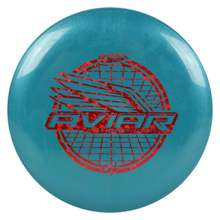 Innova Disc Golf GStar Aviar Putter Putting Disc 2/3/0/1 Turquoise/Red Shatter 168 grams
