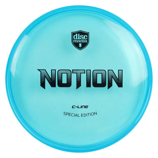 Discmania Disc Golf Special Edition C-Line Notion Putt and Approach Blue/Black 176 grams