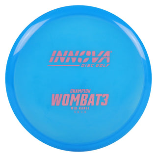 Innova Disc Golf Champion Wombat3 Midrange Disc 5/6/-1/0 Blue/Pink 173 grams