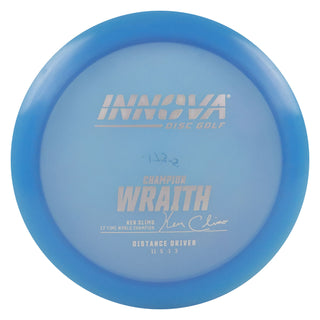 Innova Disc Golf Champion Wraith Distance Driver 11/5/-1/3 Blue/Silver 173 grams