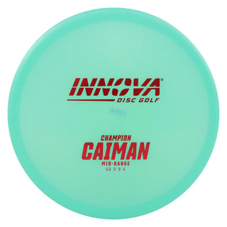 Innova Disc Golf Champion Caiman Midrange Disc 5.5/2/0/4 Mint/Red 173 grams