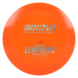 Innova Disc Golf Champion Leopard3 Fairway Driver 7/5/-2/1 Orange/Holo Shimmer 163 grams