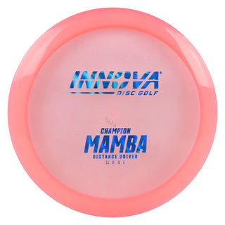 Innova Disc Golf Champion Mamba Distance Driver 11/6/-5/1 Pink/Blue Prism Waves 173 grams