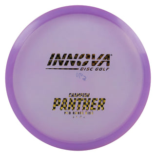Innova Disc Golf Champion Panther Midrange Disc 5/4/-2/1 Purple/Gold Checkers 163 grams