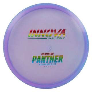 Innova Disc Golf Champion Panther Midrange Disc 5/4/-2/1 Purple/Rainbow Lines 173 grams
