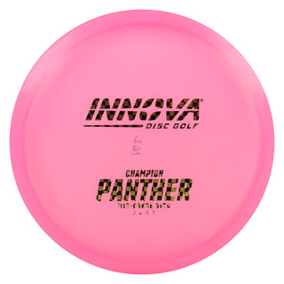 Innova Disc Golf Champion Panther Midrange Disc 5/4/-2/1 Hot Pink/Gold Checkers 163 grams