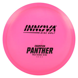 Innova Disc Golf Champion Panther Midrange Disc 5/4/-2/1 Hot Pink/Black 173 grams