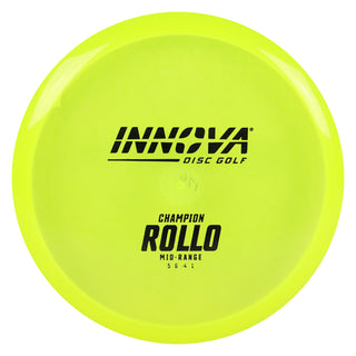 Innova Disc Golf Champion Rollo Midrange (Roller) 5/6/-4/1 Yellow/Black 176 grams