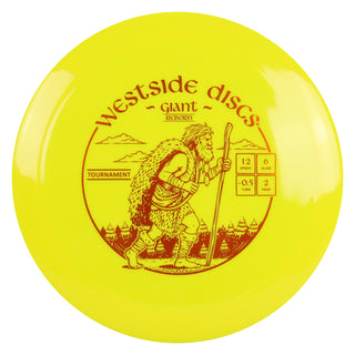 Westside Disc Golf Tournament Giant Reborn Distance Driver 12/6/-0.5/2 Yellow/Orange 171 grams