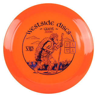 Westside Disc Golf VIP Giant Reborn Distance Driver 12/6/-0.5/2 Orange/Navy 171 grams