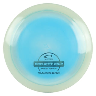 Latitude 64 Disc Golf Project Grip Sapphire Distance Driver 10/6/-2/1.5 Blue/Slate 169 grams
