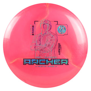 Discraft Disc Golf 2026 Austin Turner Tour Series Archer V2 Hot Pink/Teal Waves 177g