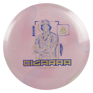 Discraft Disc Golf 2026 Anthony Barela Tour Seires Cigarra V2 Pink/Gold Shimmer 175-176g