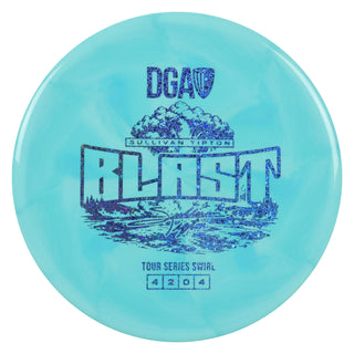 DGA Disc Golf 2026 Sullivan Tipton Tour Series Blast Wave 2 Blue/Blue Shimmer 170-172g