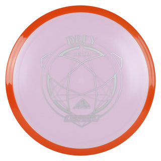 Axiom Disc Golf Fission Defy Distance Driver 11/5/-1/3 Lavender/Orange 151 grams