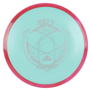 Axiom Disc Golf Fission Defy Distance Driver 11/5/-1/3 Light Blue/Red Blend 166 grams