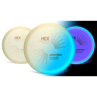 Axiom Disc Golf Total Eclipse Glow Hex Midrange 5/5/-1/1 - Choose Exact Disc